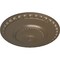 Ekena Millwork Lyon Ceiling Medallion (Fits Canopies up to 3 5/8"), Hand-Painted Warm Silver, 23 1/2"OD x 3 1/4"P CM23LYWSS - alternate 3